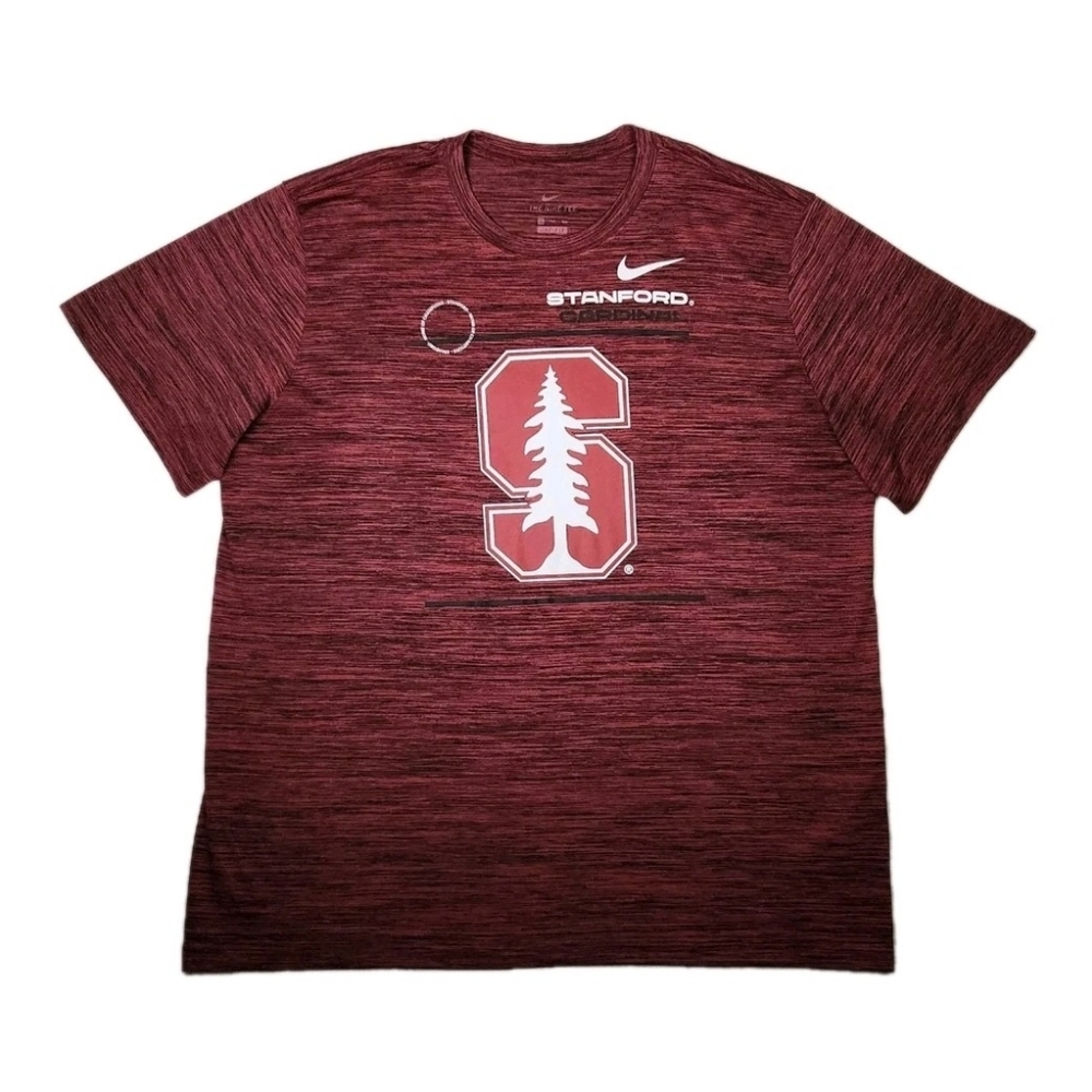 Stanford Cardinal Nike Activewear Shirt XXL Red NCAA Collegiate Sportswear Tee